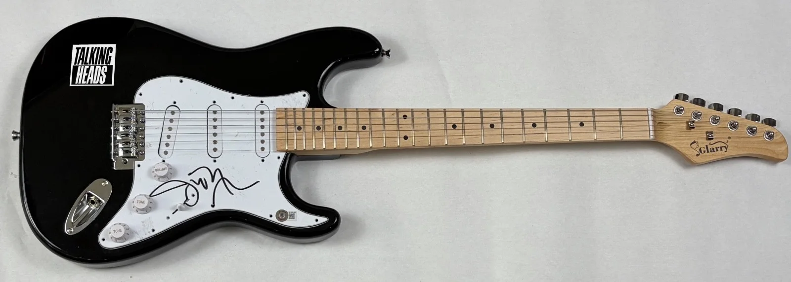 Jerry Harrison Talking Heads Signed Autograph Electric Guitar Beckett COA, изображение 3