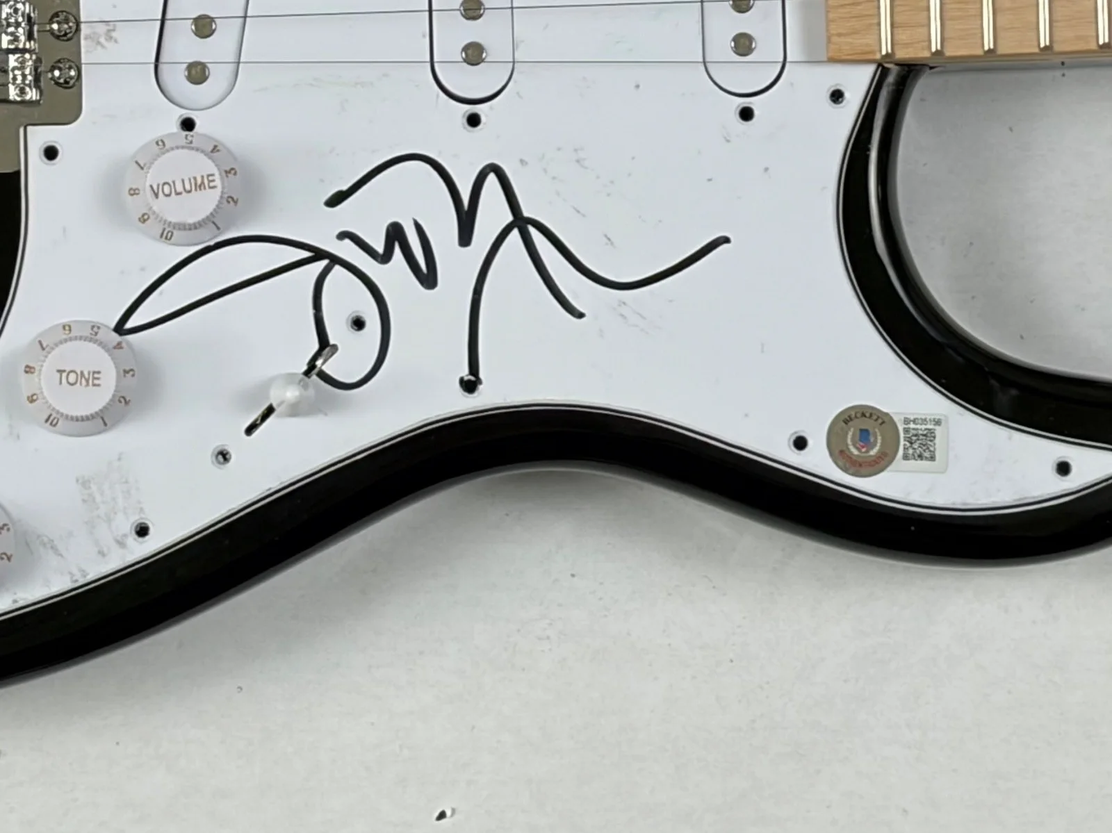 Jerry Harrison Talking Heads Signed Autograph Electric Guitar Beckett COA, изображение 5