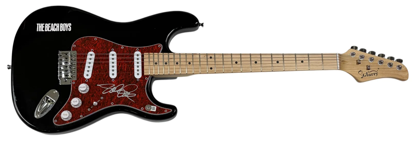 Mike Love Signed The Beach Boys Autograph Electric Guitar Beckett BAS COA, image 2