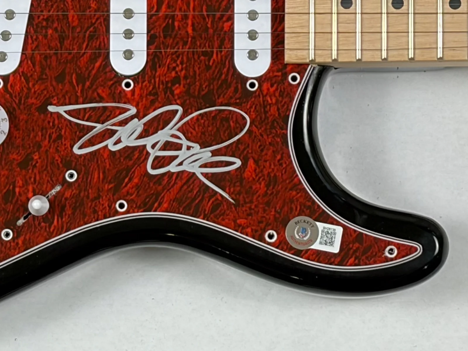 Mike Love Signed The Beach Boys Autograph Electric Guitar Beckett BAS COA, image 5
