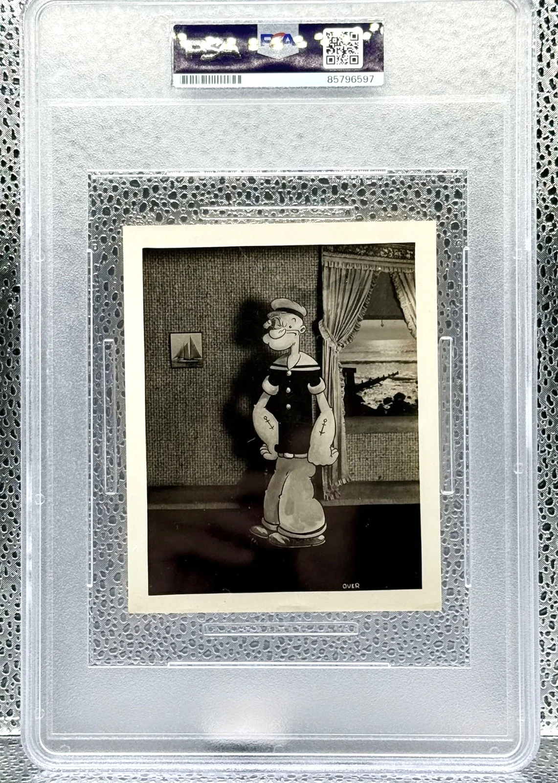 E.C. Segar — E.C. SEGAR AUTOGRAPHED POPEYE PHOTO "Yers Trulie" Cigar Sketch PSA/DNA, изображение 3