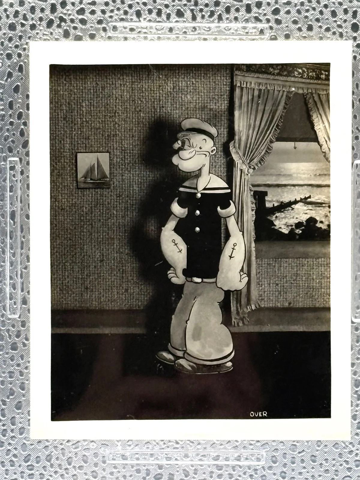 E.C. Segar — E.C. SEGAR AUTOGRAPHED POPEYE PHOTO "Yers Trulie" Cigar Sketch PSA/DNA, изображение 4