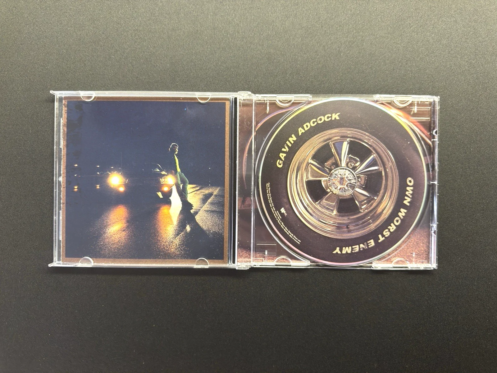 GAVIN ADCOCK Signed Autographed CD insert Own Worst Enemy with CD & case, image 5
