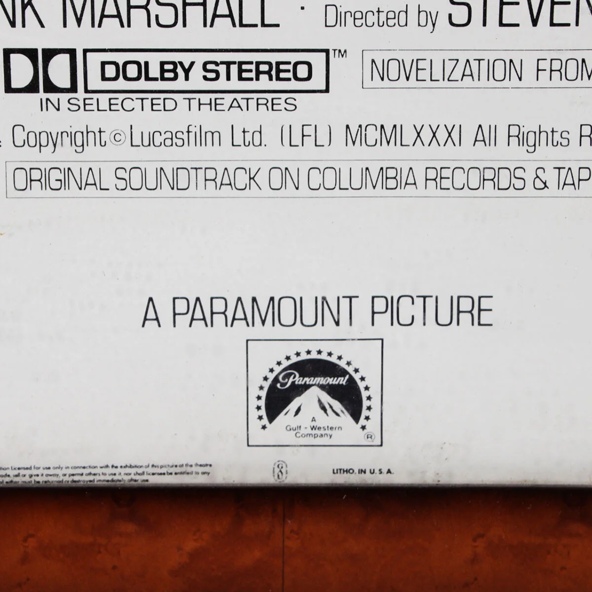 Harrison Ford Signed Poster Raiders of the Lost Ark - COA JSA, изображение 4
