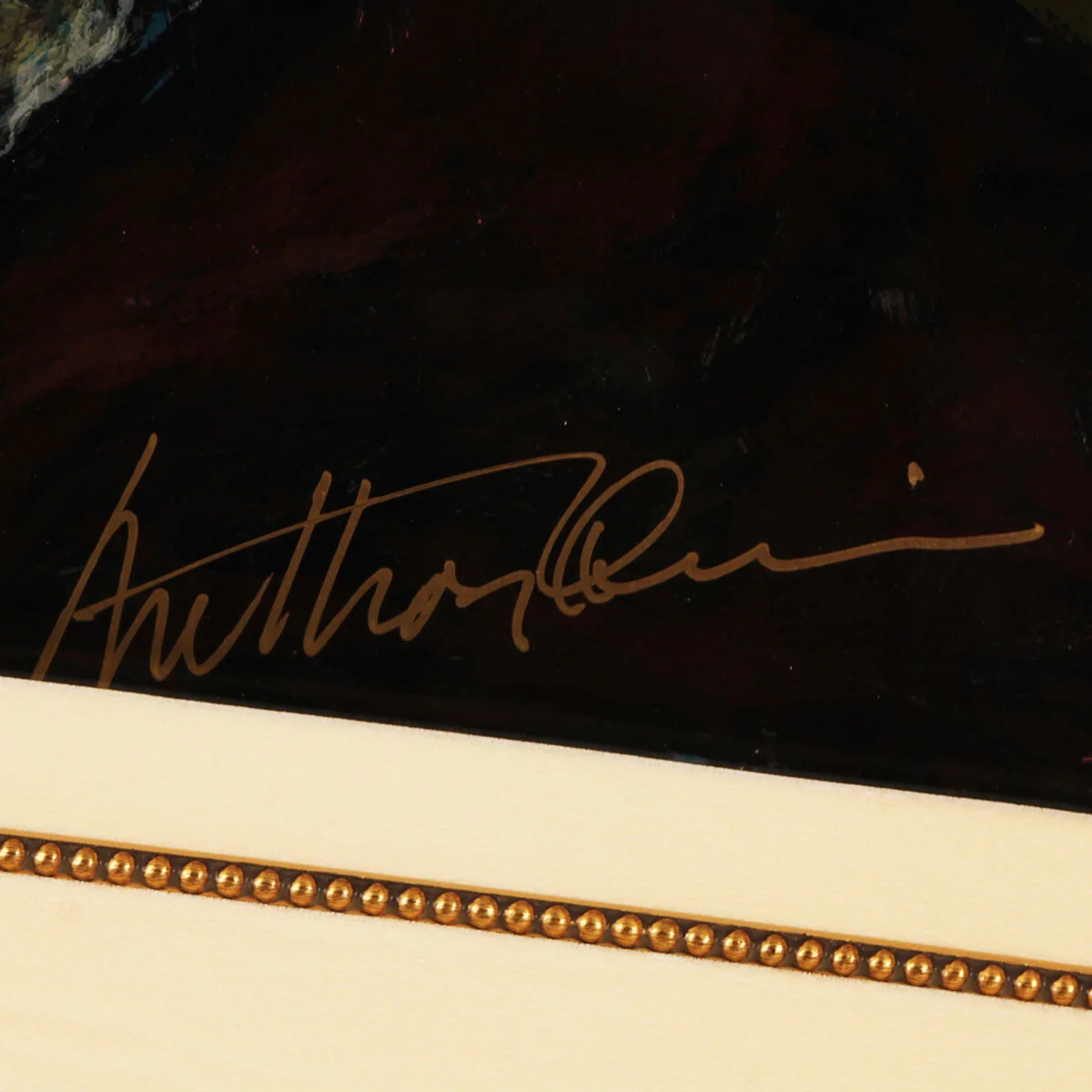 Anthony Quinn Signed Artwork Zorba LE 163/200, image 2