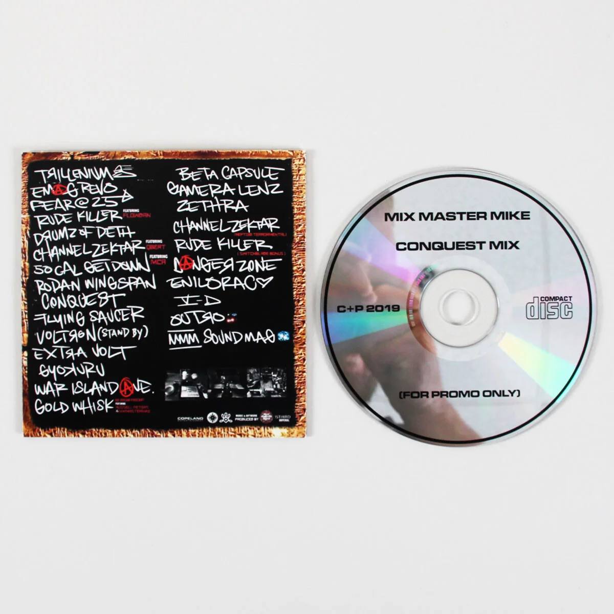 Mix Master Mike Signed CD Conquest - COA JSA, изображение 3