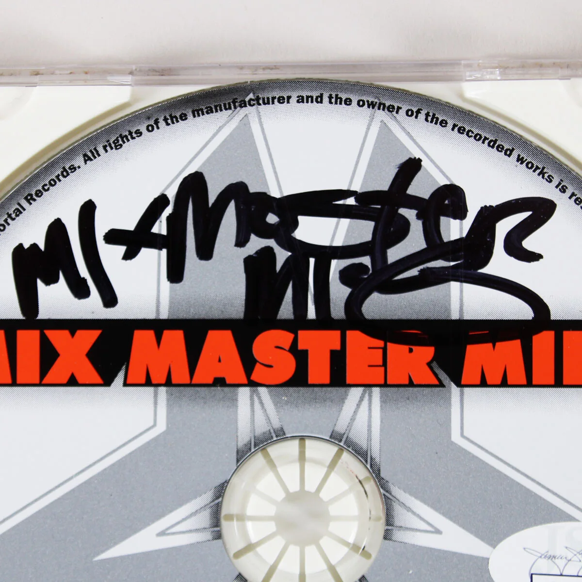 Mix Master Mike Signed CD Bangzilla Autographed 3x - COA JSA, image 5