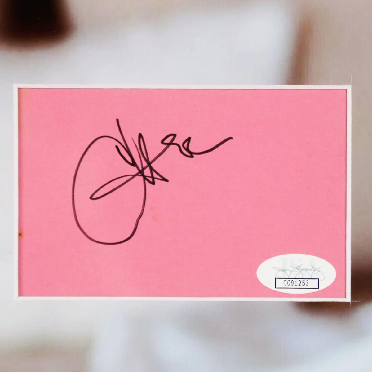 Cher Signed Photo Display - COA JSA, image 2