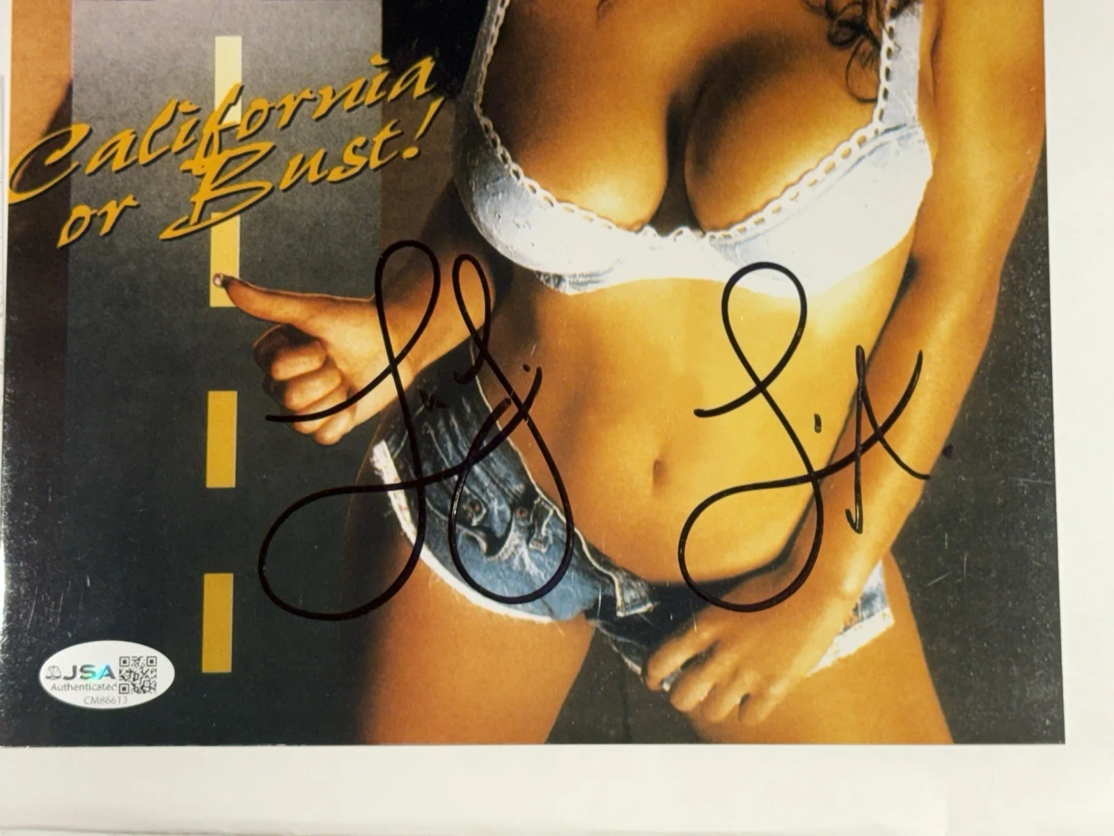 Lisa Ann Adult STAR SIGNED 8X10 PHOTO Autograph Sexy 🔥Naughty America JSA, изображение 2