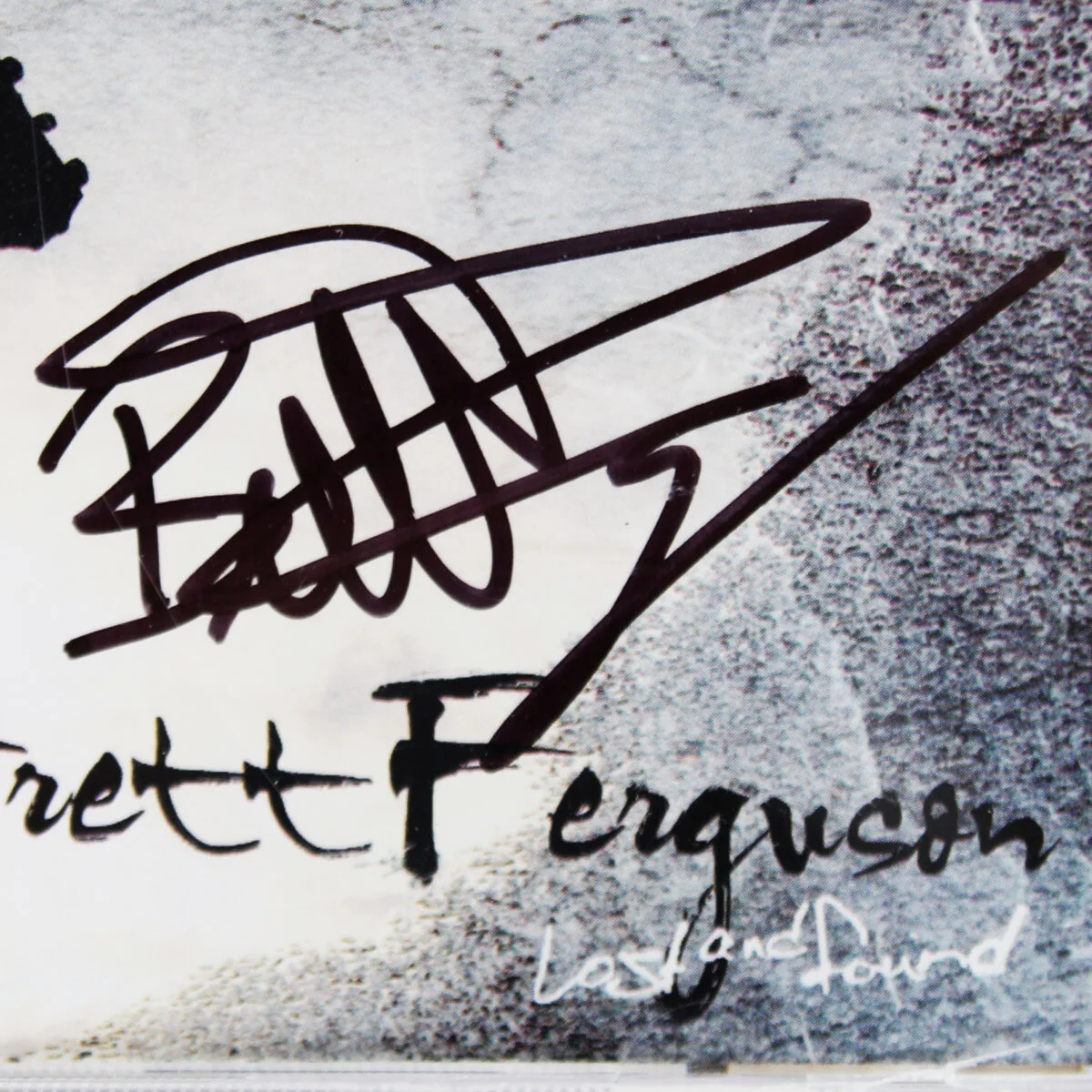 Brett Ferguson Signed CD Lost and Found - COA BAS, image 2