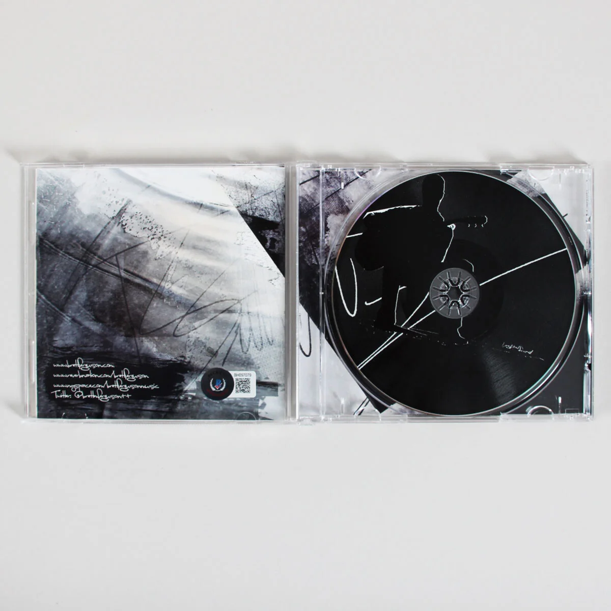 Brett Ferguson Signed CD Lost and Found - COA BAS, image 3