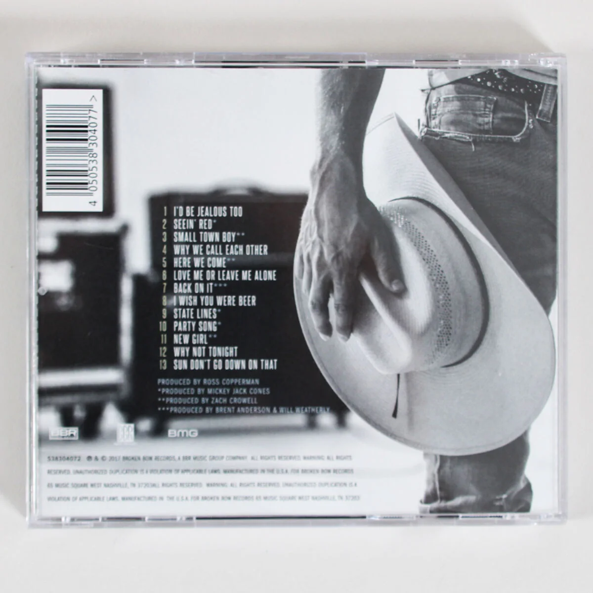 Dustin Lynch Signed CD Current Mood - COA BAS, image 5