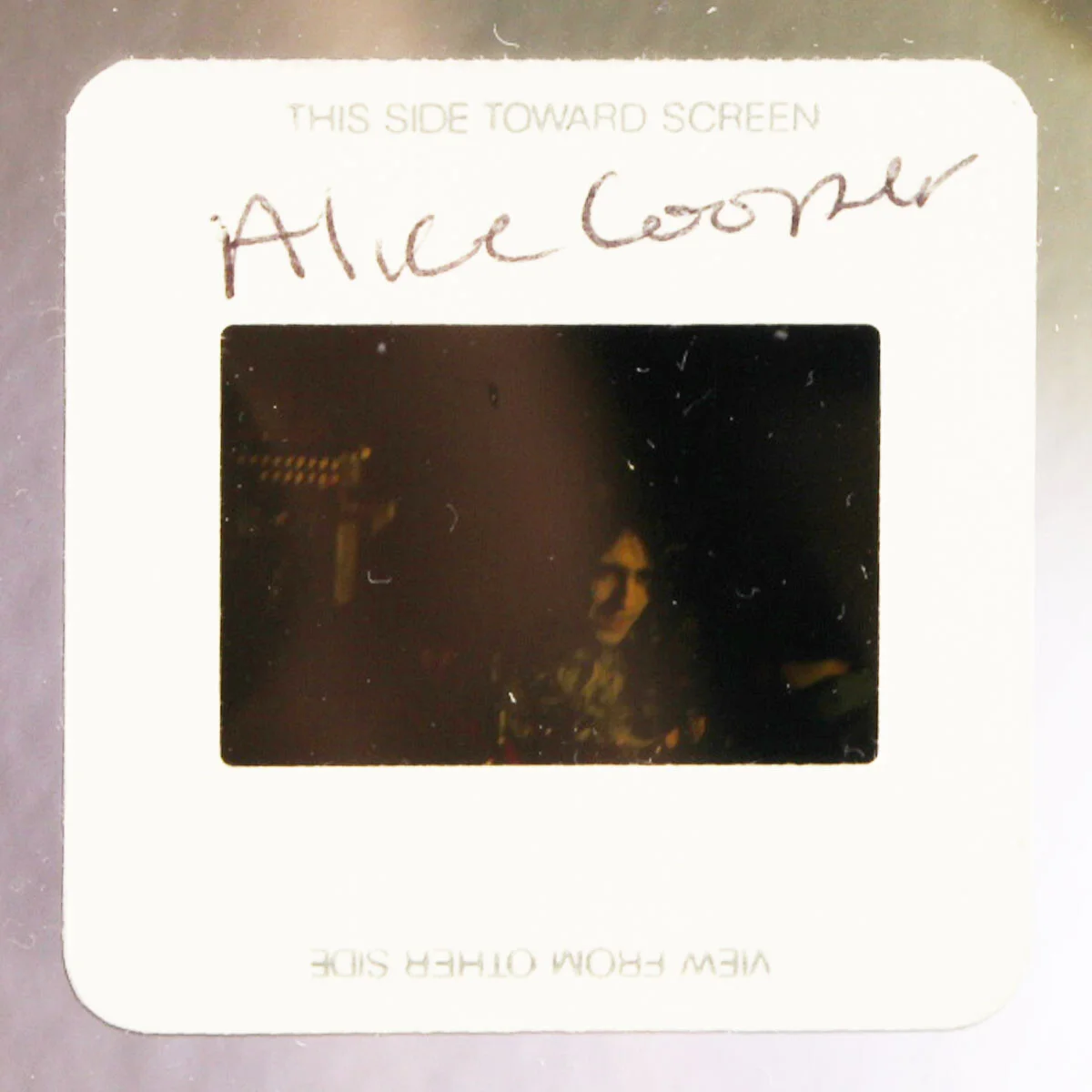 Alice Cooper Original Negative w/ Photo Display -Chuck Boyd Photography, image 3