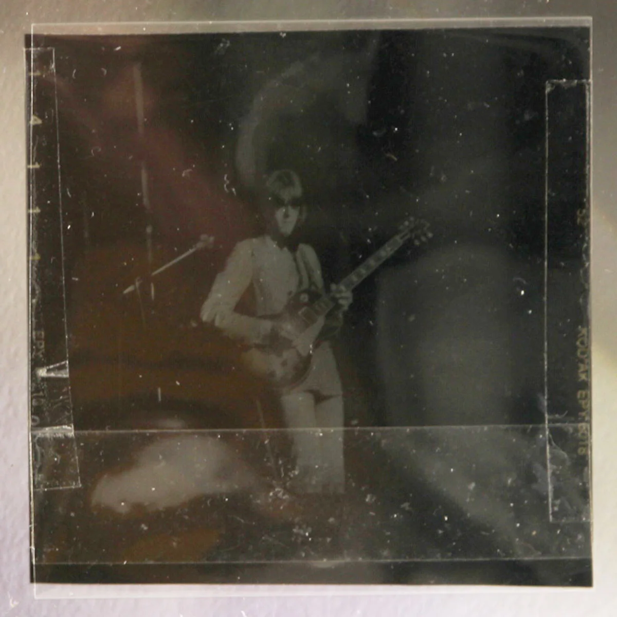 Eric Clapton Original Negative w/ Original Photo Chuck Boyd Photography LE 1/1, image 3