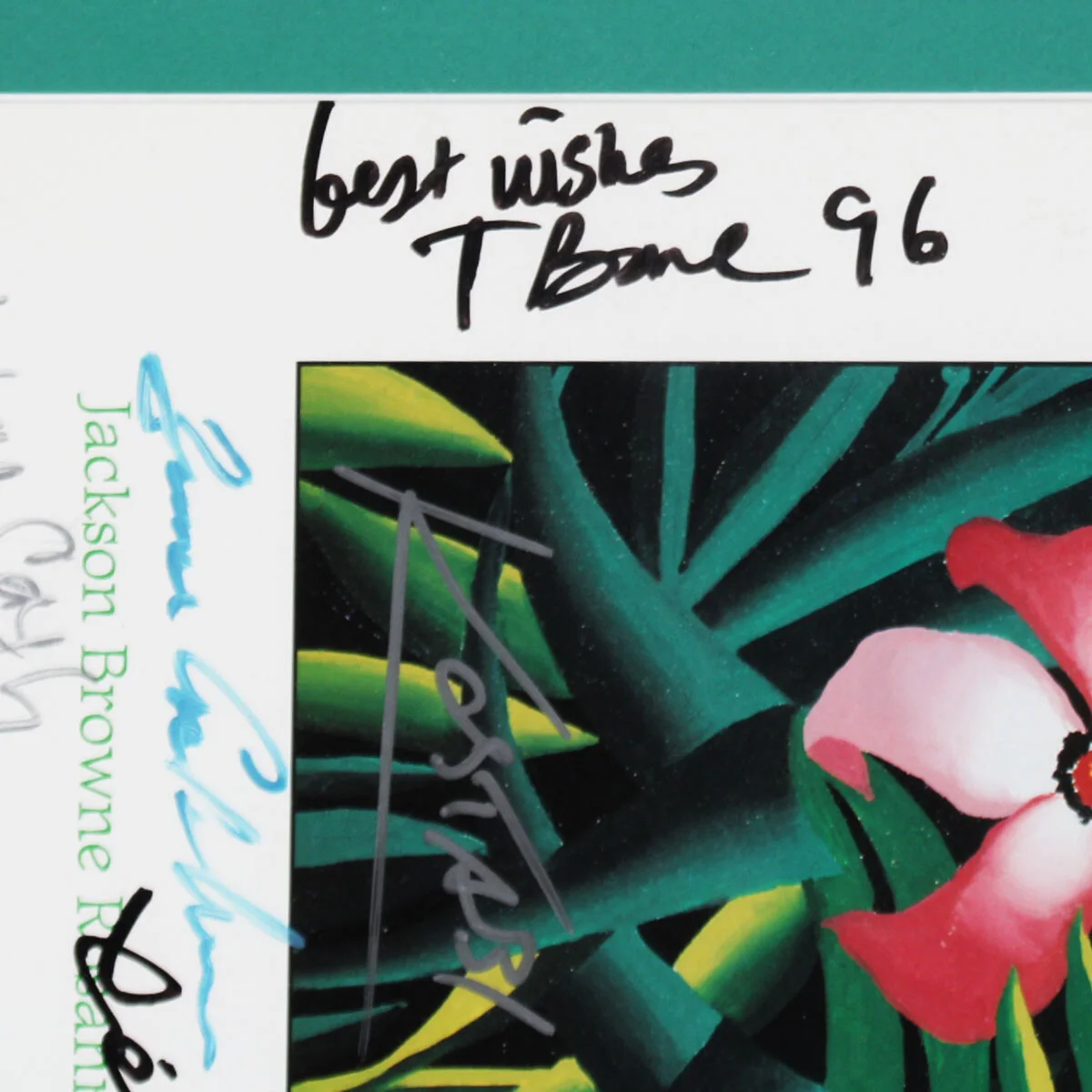 Rainforest Alliance Signed Poster 1990's Music Stars Jackson Browne, Rosanne ..., изображение 4