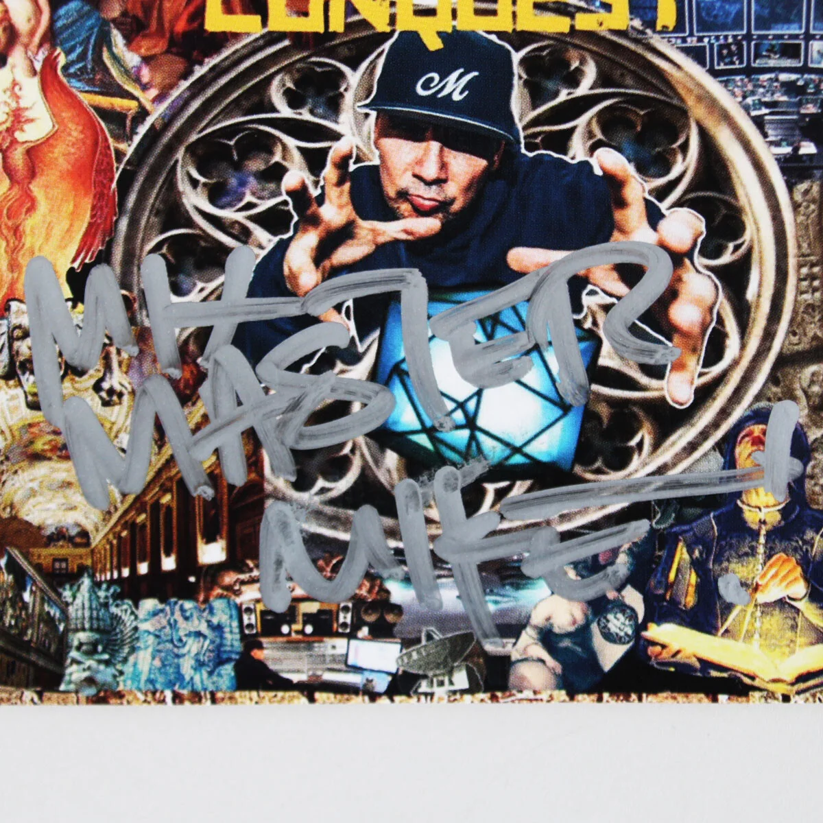 Mix Master Mike Signed Promo CD Conquest - COA BAS, image 2
