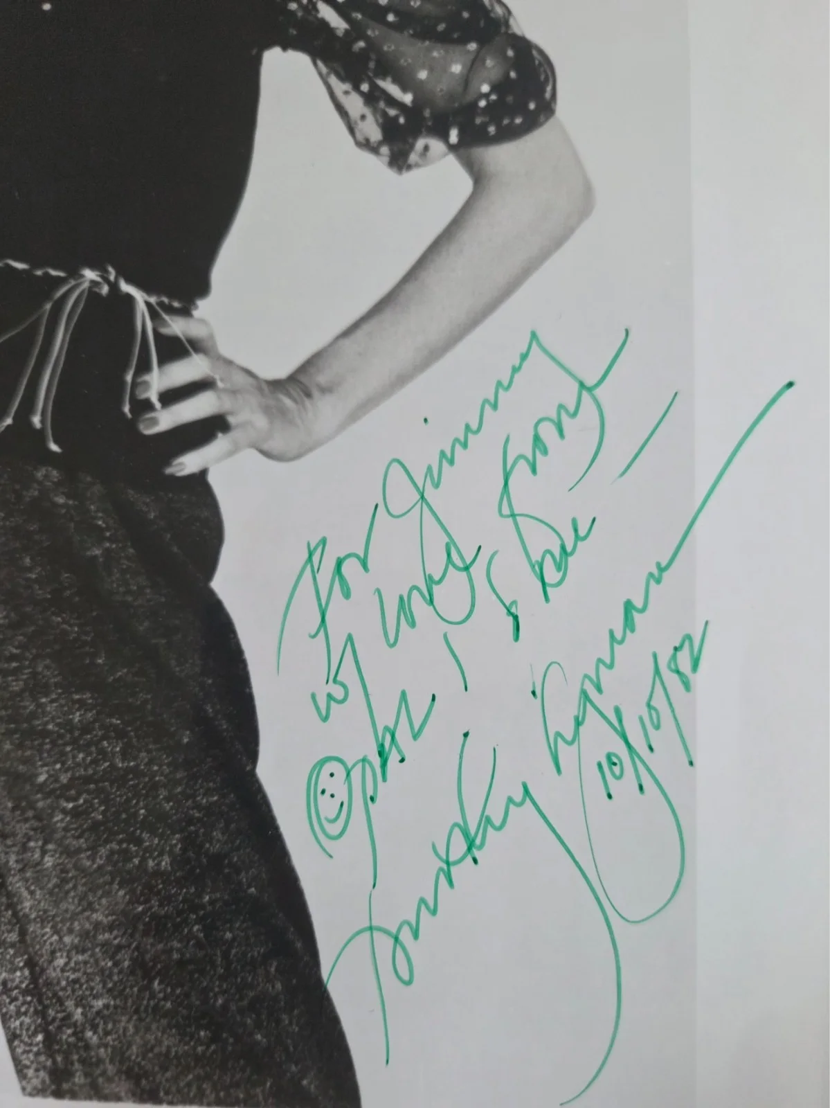 Dorothy Lyman — Dorothy Lyman Autographed 8x10 Photo All My Children Signed Opal Gardner RARE!, изображение 2