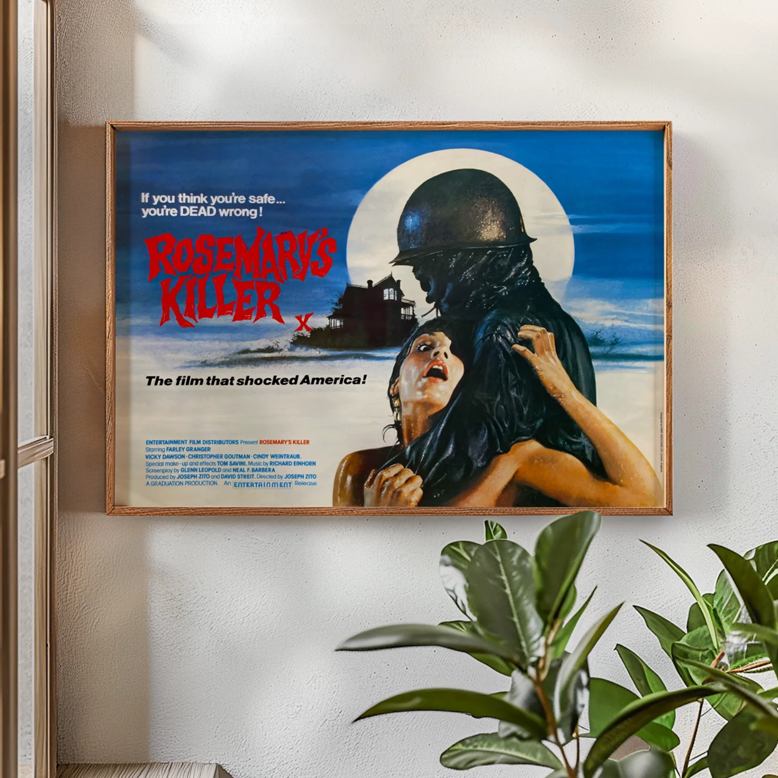 Rosemary's Killer - 1981 Horror Mystery Restored 27" x 40" Australian Poster, image 2