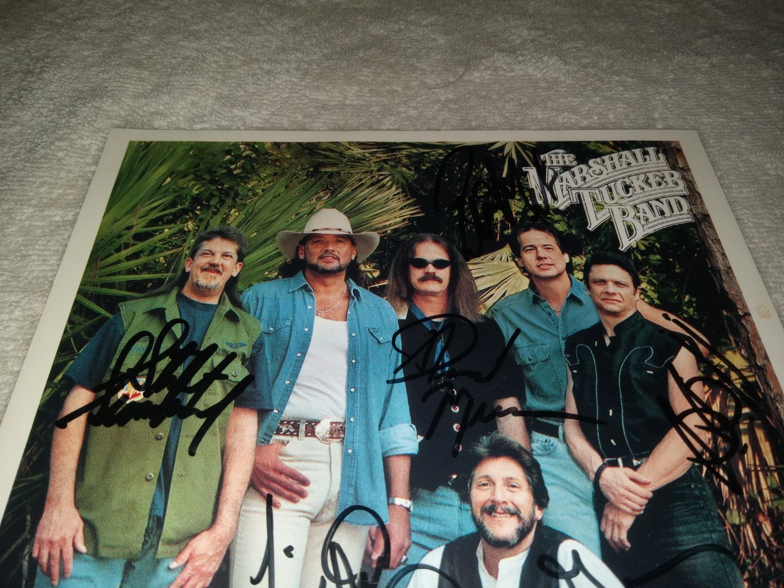 Marshall Tucker Band Signed 8x10 Photo (6) Autographs Southern Rock Country, изображение 5