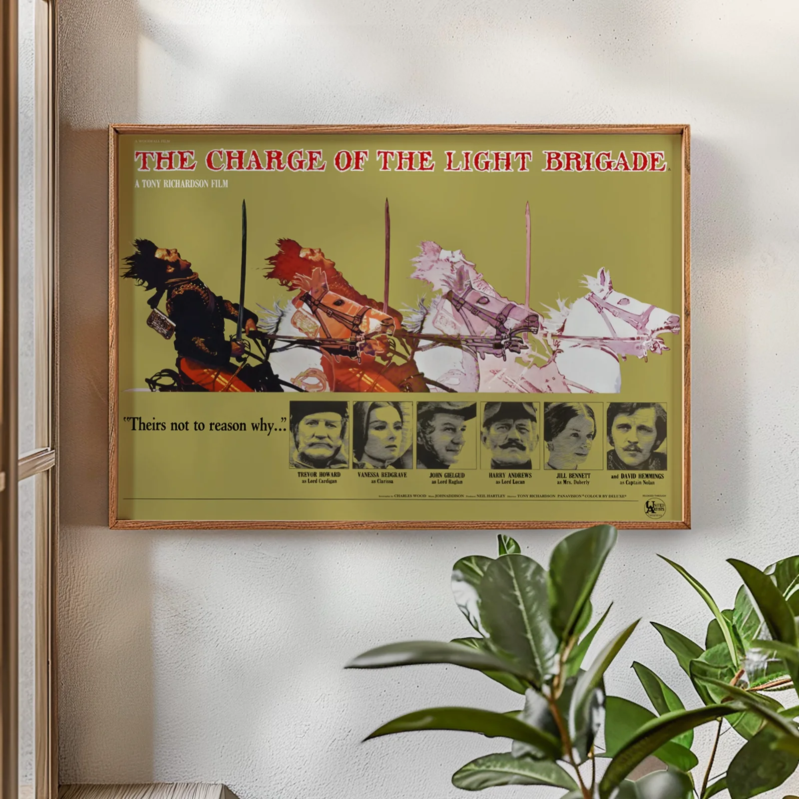 The Charge Of The Light Brigade - 1968 Film Restored 30" x 40" UK Quad Poster, изображение 2