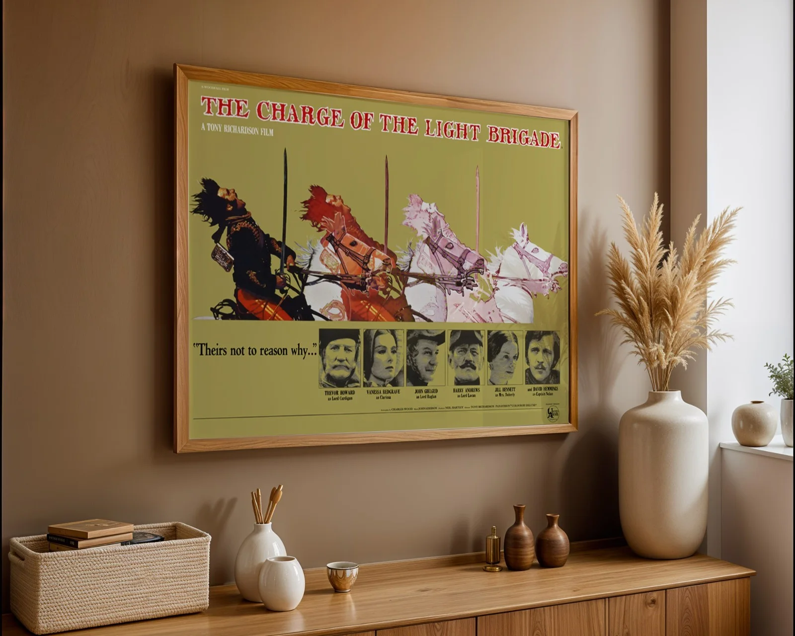 The Charge Of The Light Brigade - 1968 Film Restored 30" x 40" UK Quad Poster, изображение 3