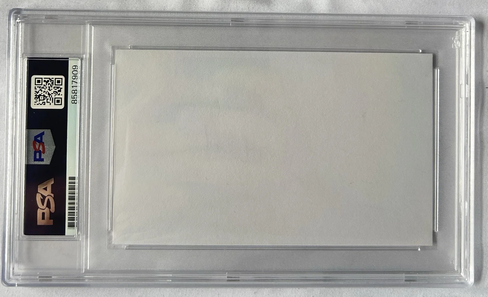 Jerry Seinfeld — Jerry Seinfeld Signed Cut Autograph Comedian PSA/DNA SLAB, image 2