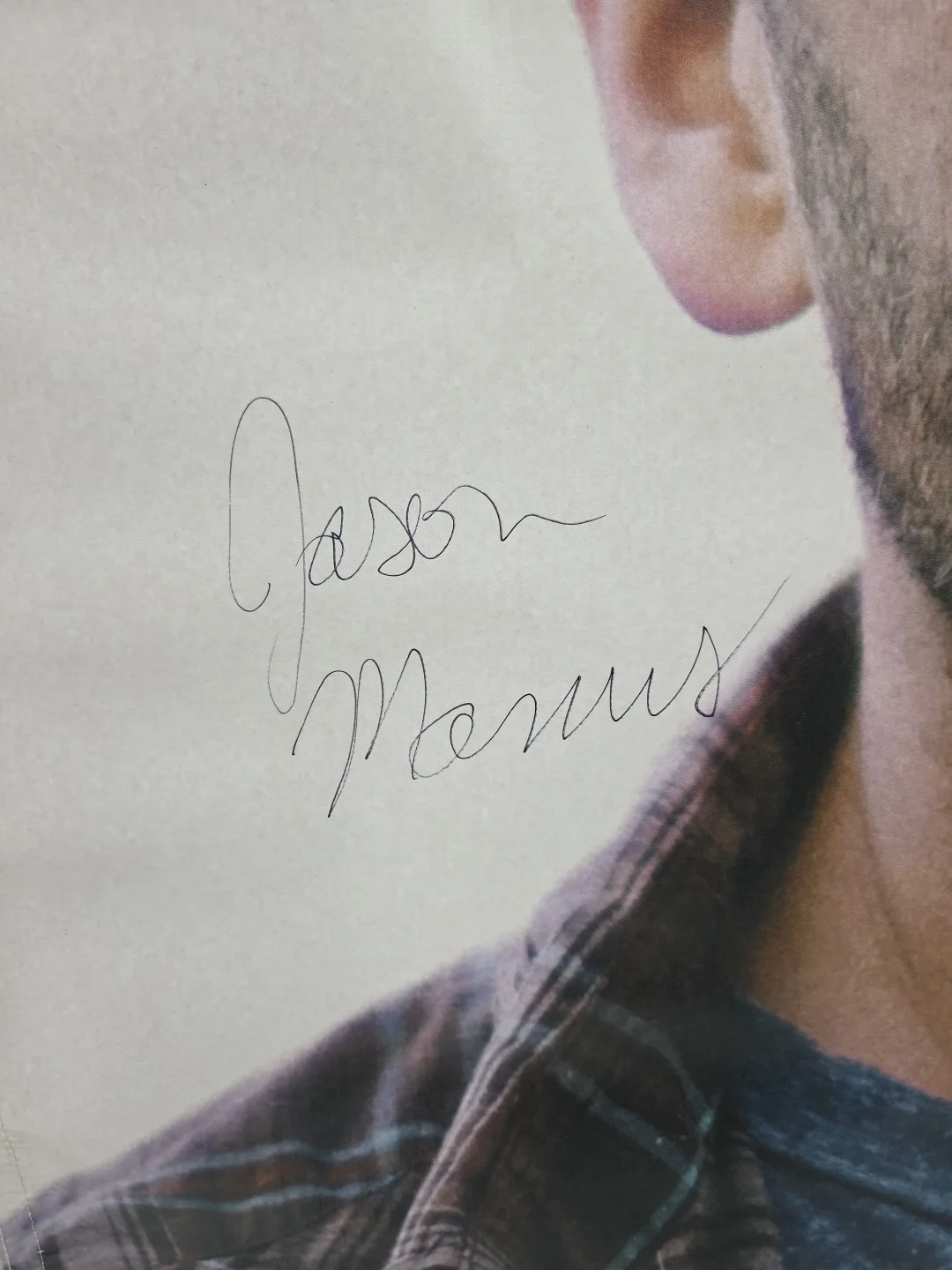 2022 Supernatural Convention Banner Signed By Jason Manns, image 2