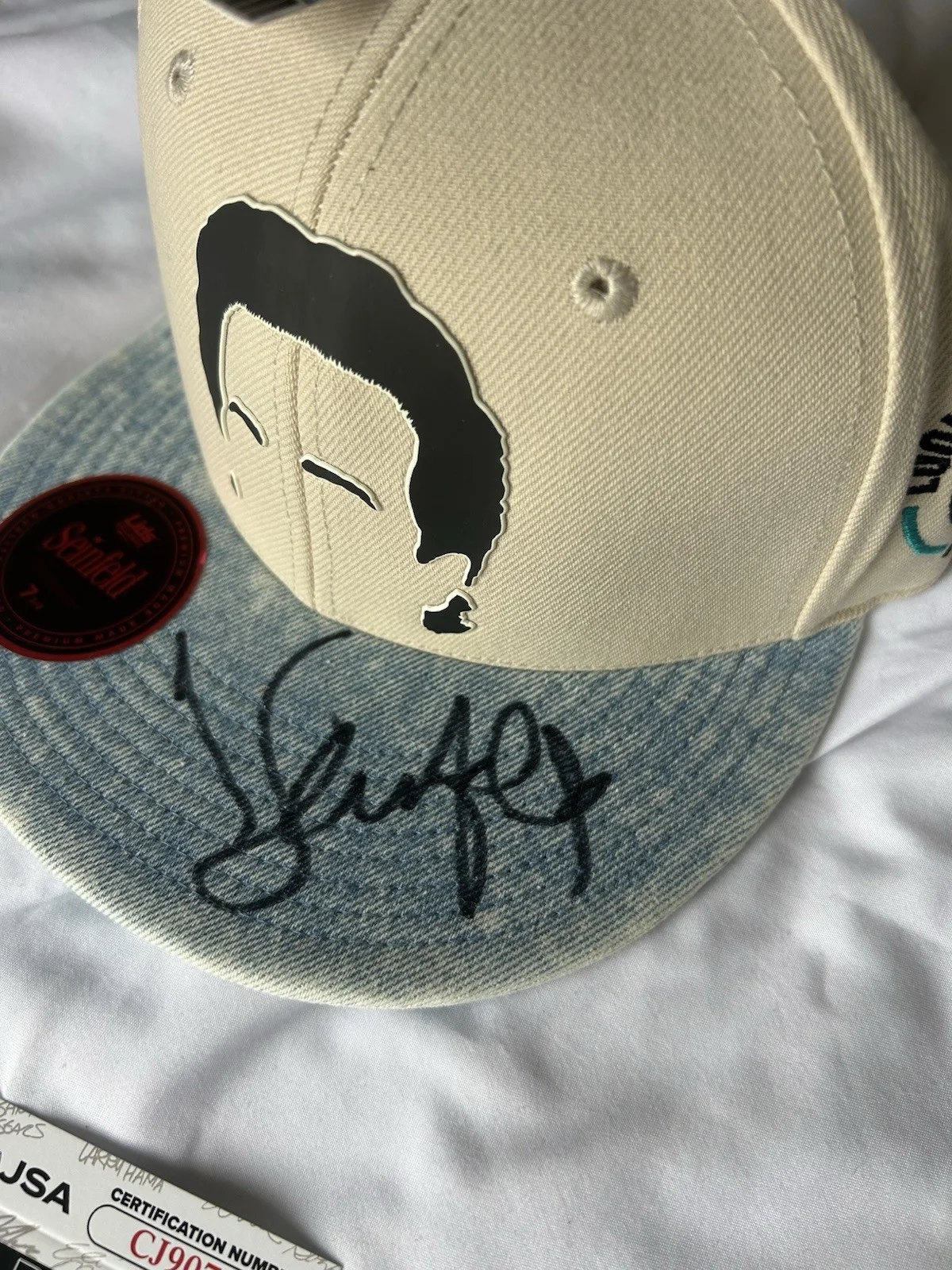 Jerry Seinfeld — Jerry Seinfeld Signed New EraHat Limited Edition Lids Autographed JSA COA, image 2