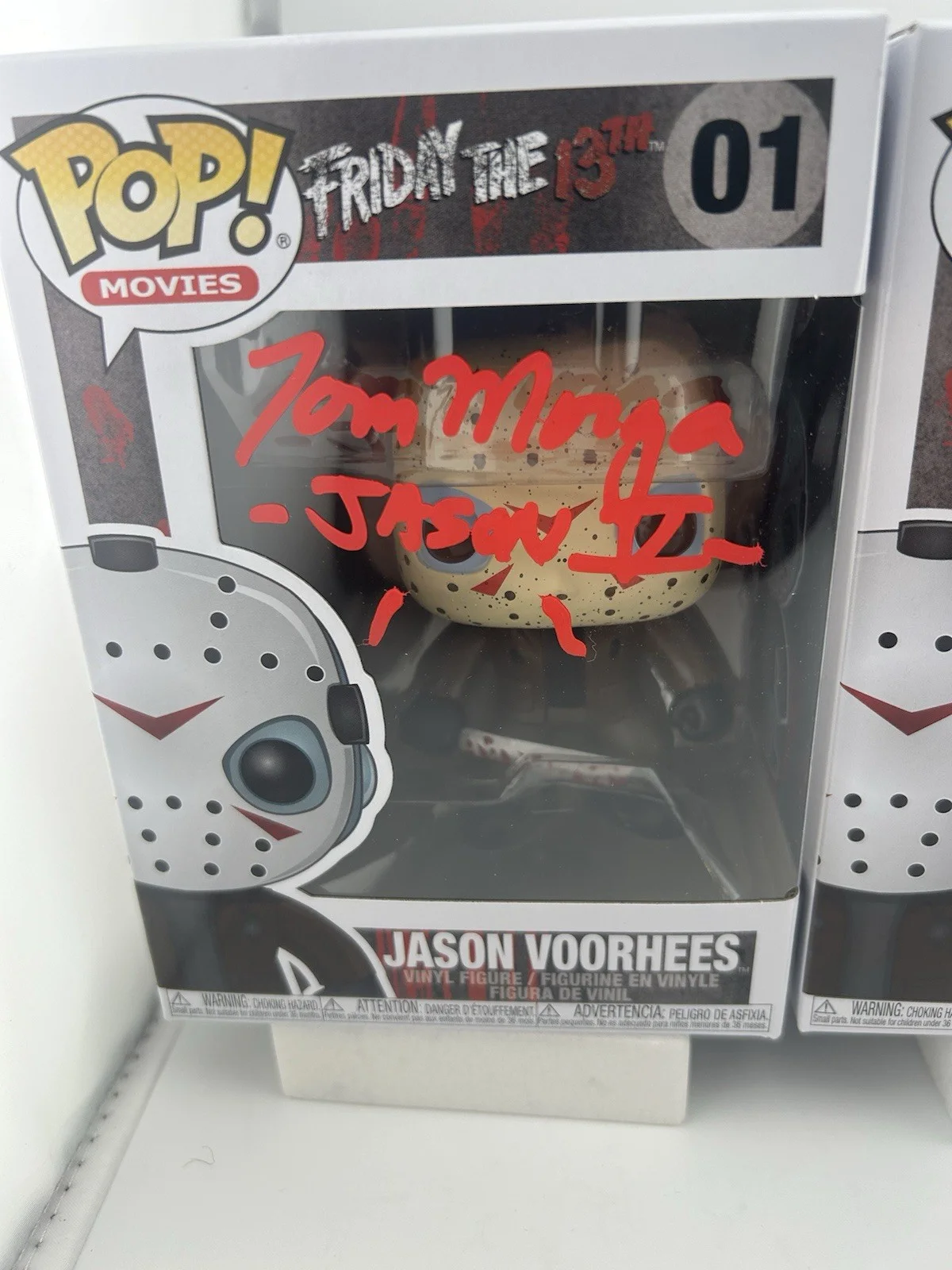 Ari Lehman Tom Morga Ken Kirzinger — Friday the 13th signed Jason funko Lot #01 Ari Lehman Tom Morga Ken Kirzinger OC, изображение 3