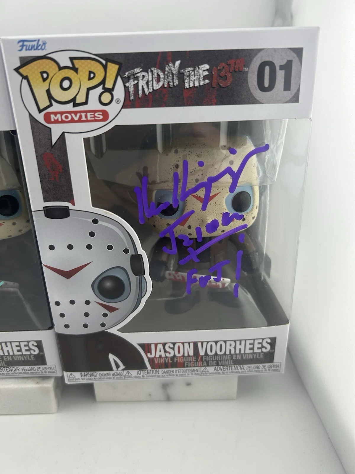 Ari Lehman Tom Morga Ken Kirzinger — Friday the 13th signed Jason funko Lot #01 Ari Lehman Tom Morga Ken Kirzinger OC, изображение 4
