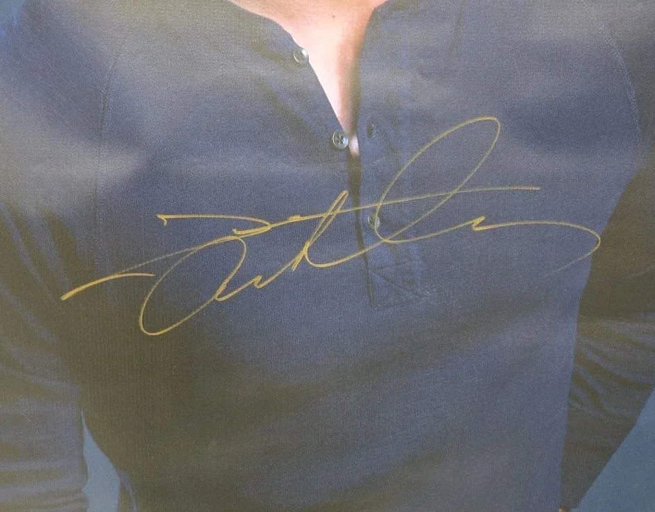 Jensen Ackles — 2022 Supernatural Convention Banner Signed By Jensen Ackles As Dean Winchester, image 2