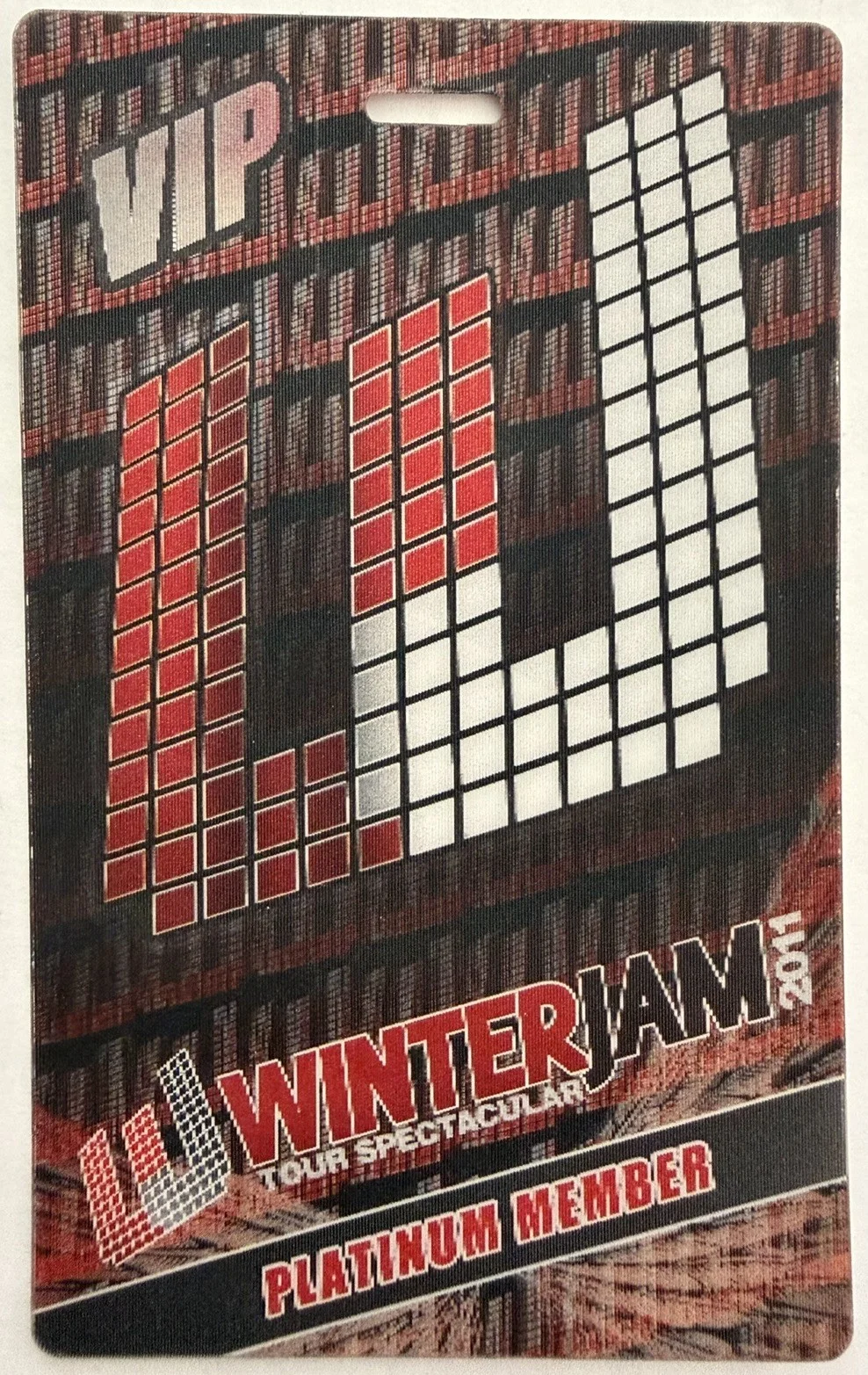 Kutless 2011 Winter Jam VIP Pass Signed Autographed Believer It Is Well VG, image 2