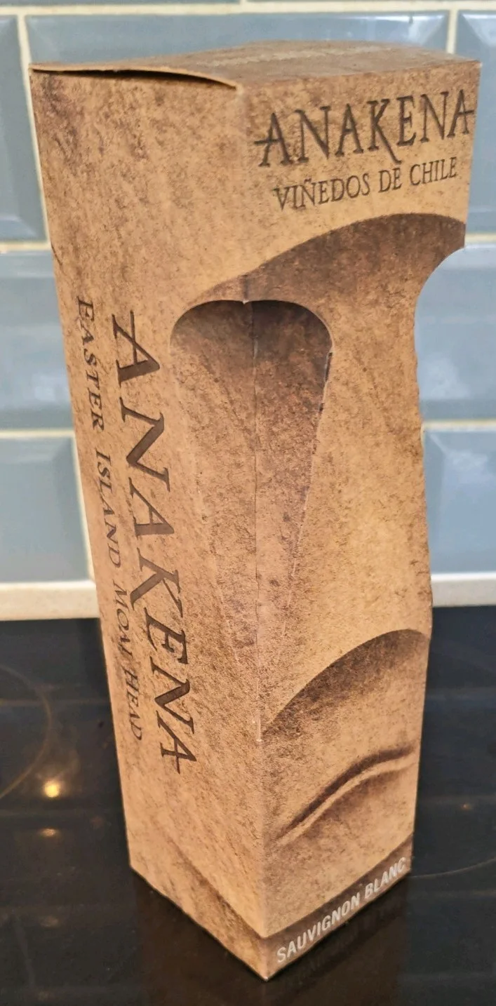 Anakena wine bottle box, image 3