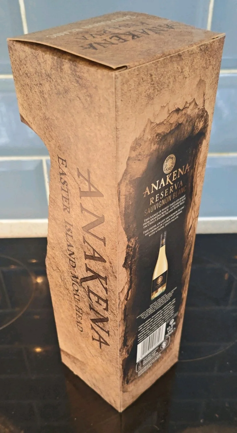 Anakena wine bottle box, image 5