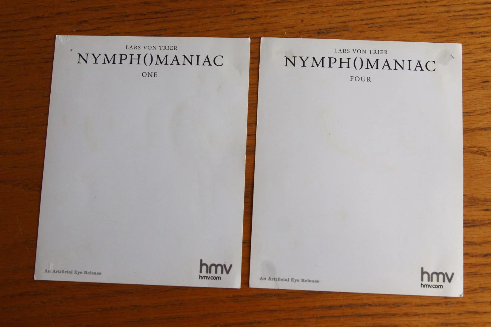 Lars von Trier NYMPHOMANIAC two postcards/picture cards UMA THURMAN, изображение 4