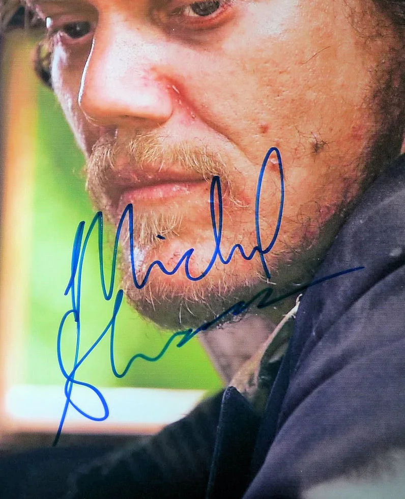 Michael Shannon — Michael Shannon signed 8x10 Photo in person - Knives Out, изображение 2