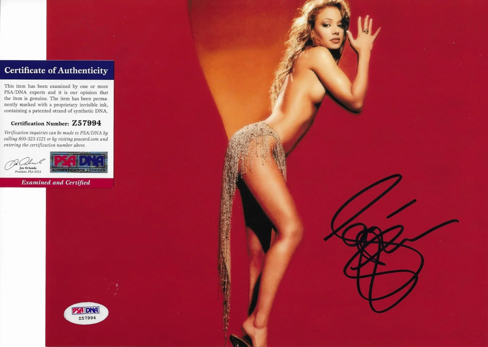 Leah Remini — Leah Remini King of Queens PSA/DNA COA Signed 8x10 Photo Autographed Carrie, изображение 2