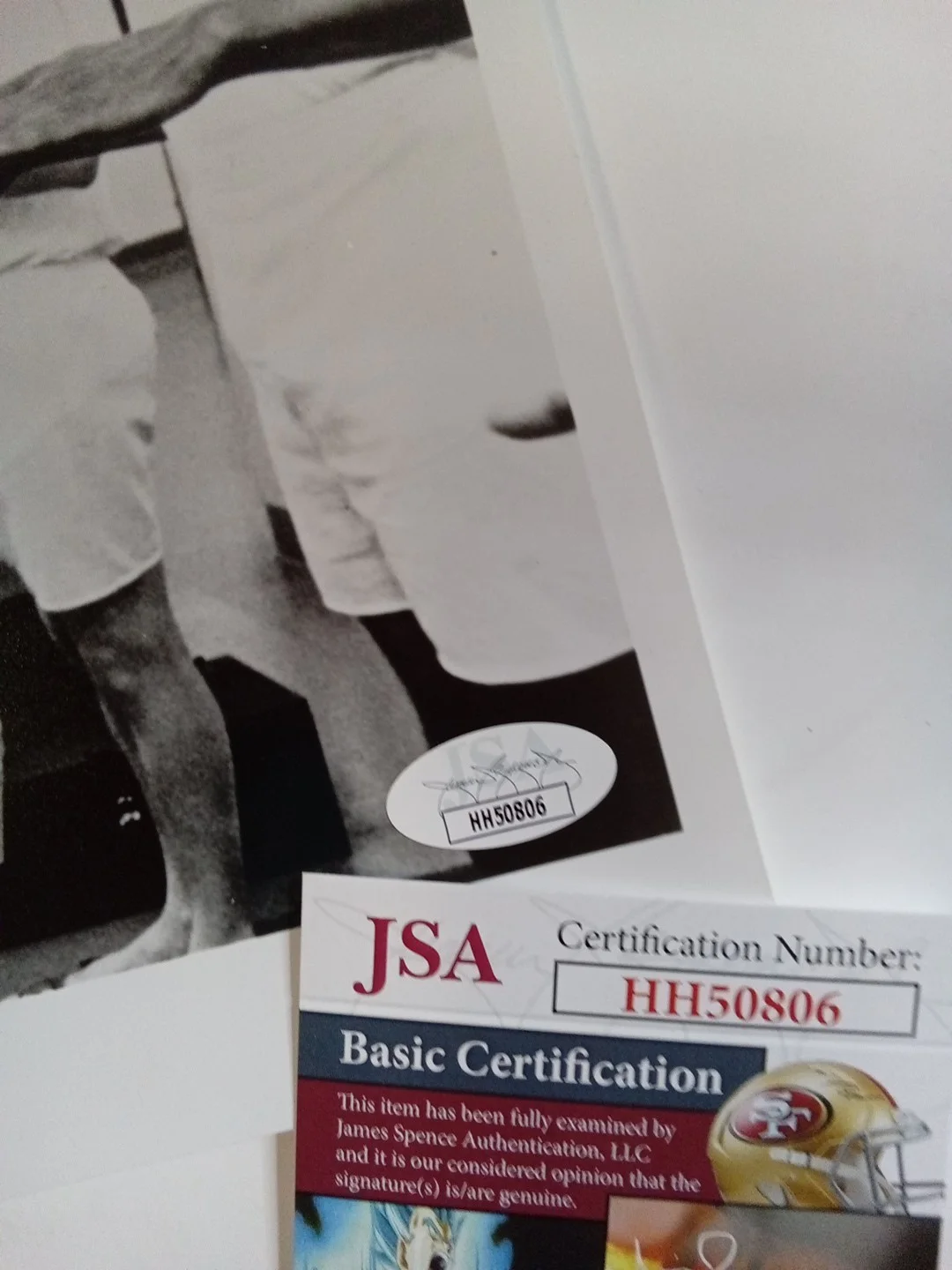 R. Lee Ermery — R. Lee Ermey Signed Inscribed 8x10 B&W Photo JSA, изображение 4
