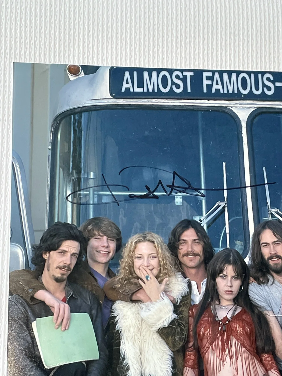 Kate Hudson Signed Autographed 11x14 Almost Famous Band Photo Beckett, image 2