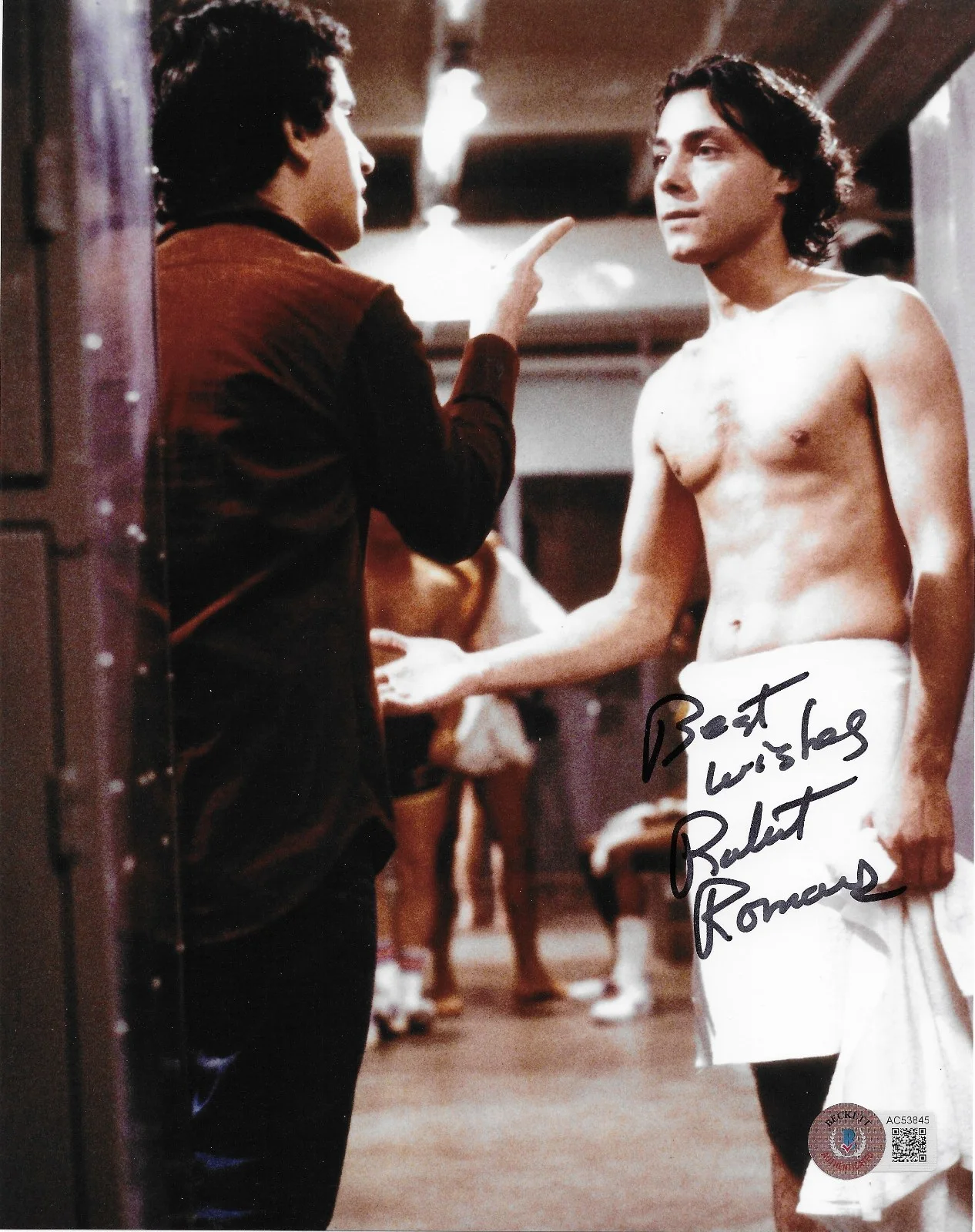 Robert Romanus — Robert Romanus Signed 8x10 Photo Autographed BAS Fast Times at Ridgemont High 45