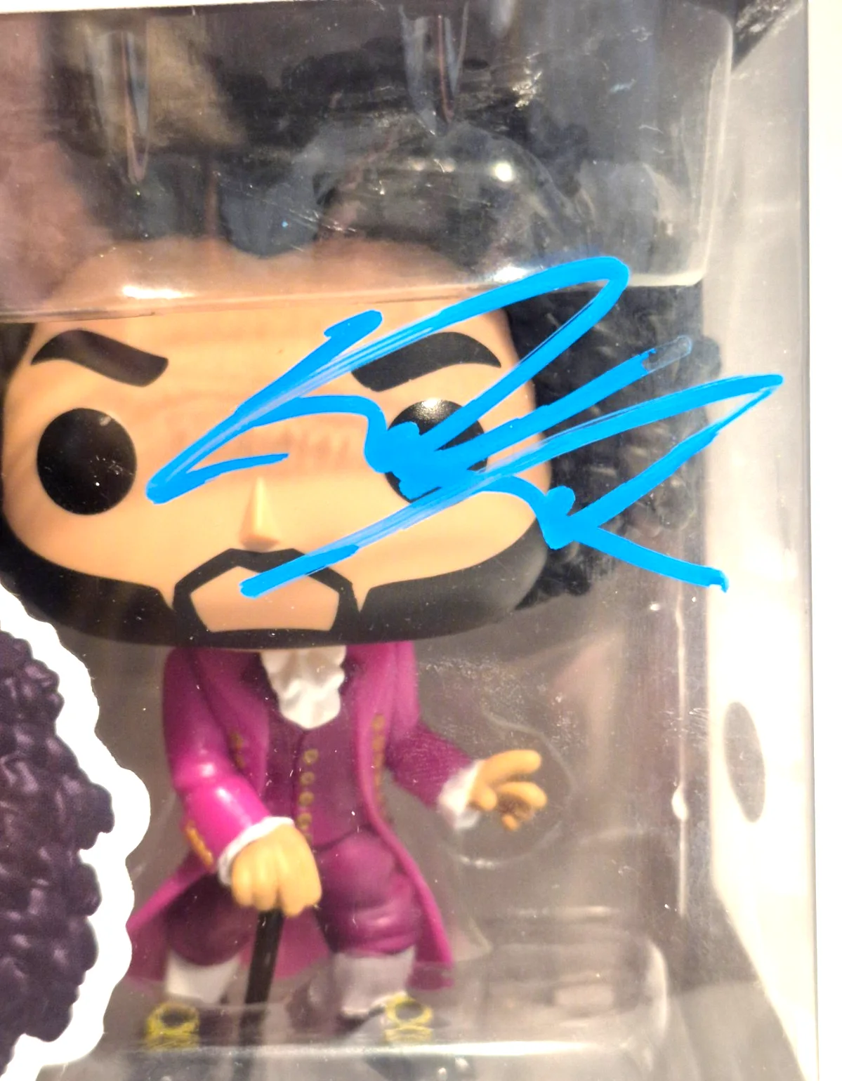 DAVEED DIGGS — DAVEED DIGGS SIGNED AUTOGRAPHED HAMILTON THOMAS JEFFERSON FUNKO POP 12 JSA COA, image 2
