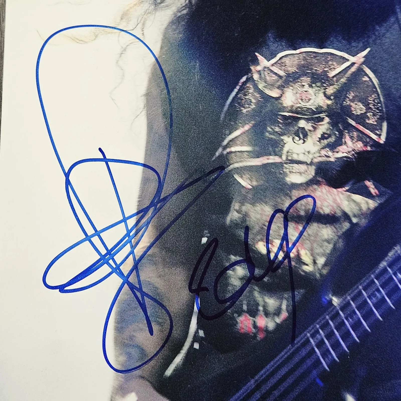 Slayer Tom Araya Autographed 8x10 Photo Becket Certified Vocalist Of Slayer COA, изображение 3