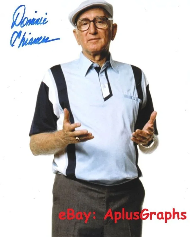 Dominic Chianese — DOMINIC CHIANESE... The Sopranos' Uncle Junior - SIGNED