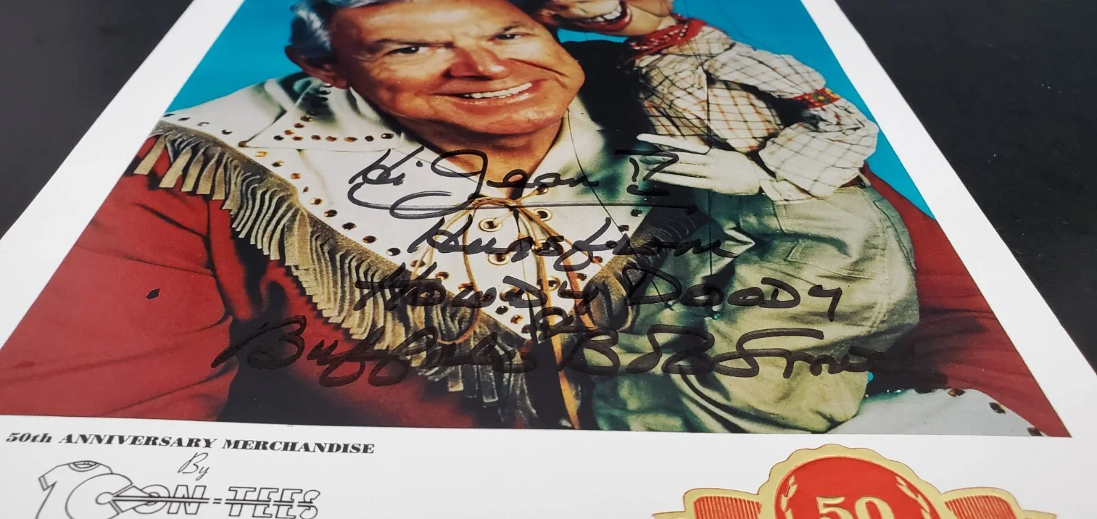 Howdy Doody Hand Signed Buffalo Bob Smith Autographed Photo From T.V. Show, image 3