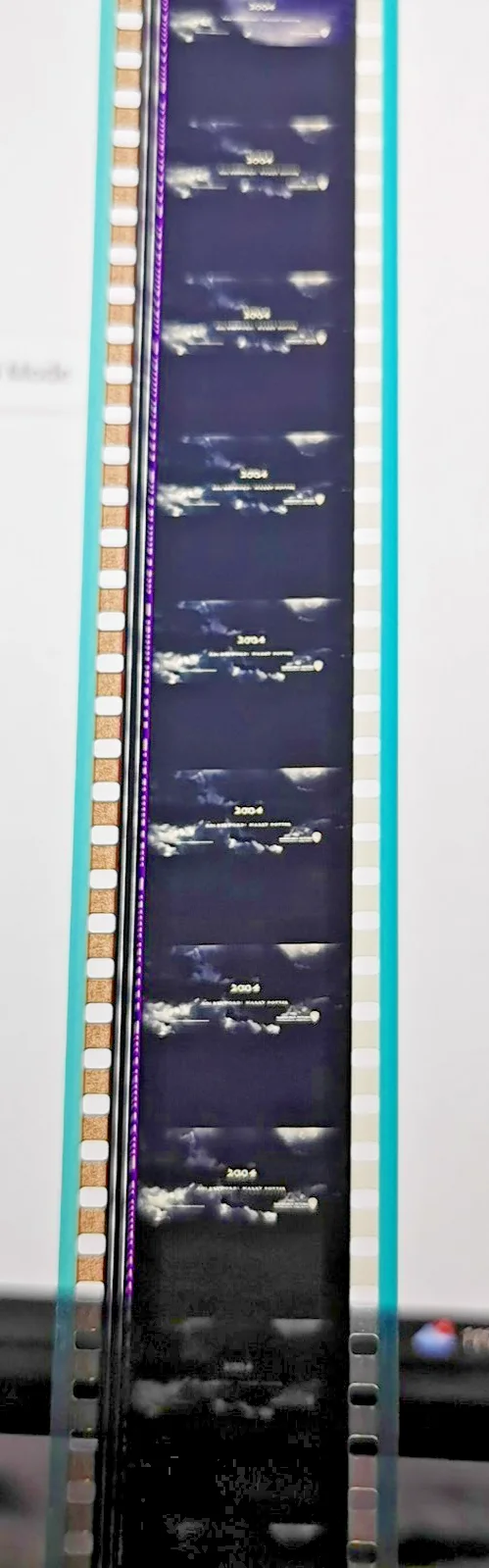 harry potter and the prisoner of azkaban 35 mm end of trailer reel 56 " 2004, изображение 5
