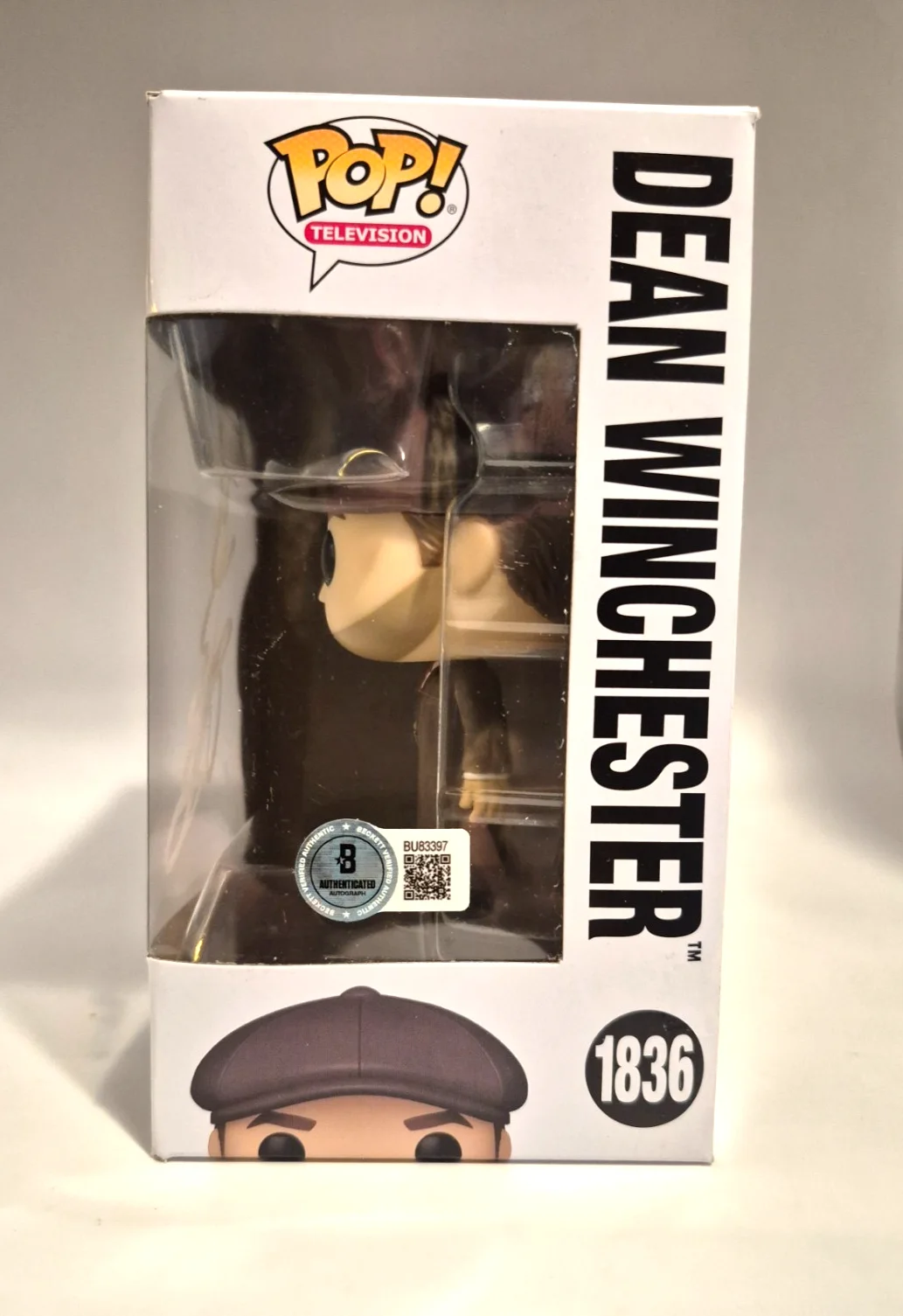 Jensen Ackles — JENSEN ACKLES SIGNED AUTOGRAPHED SUPERNATURAL DEAN WINCHESTER FUNKO POP BAS COA, изображение 3