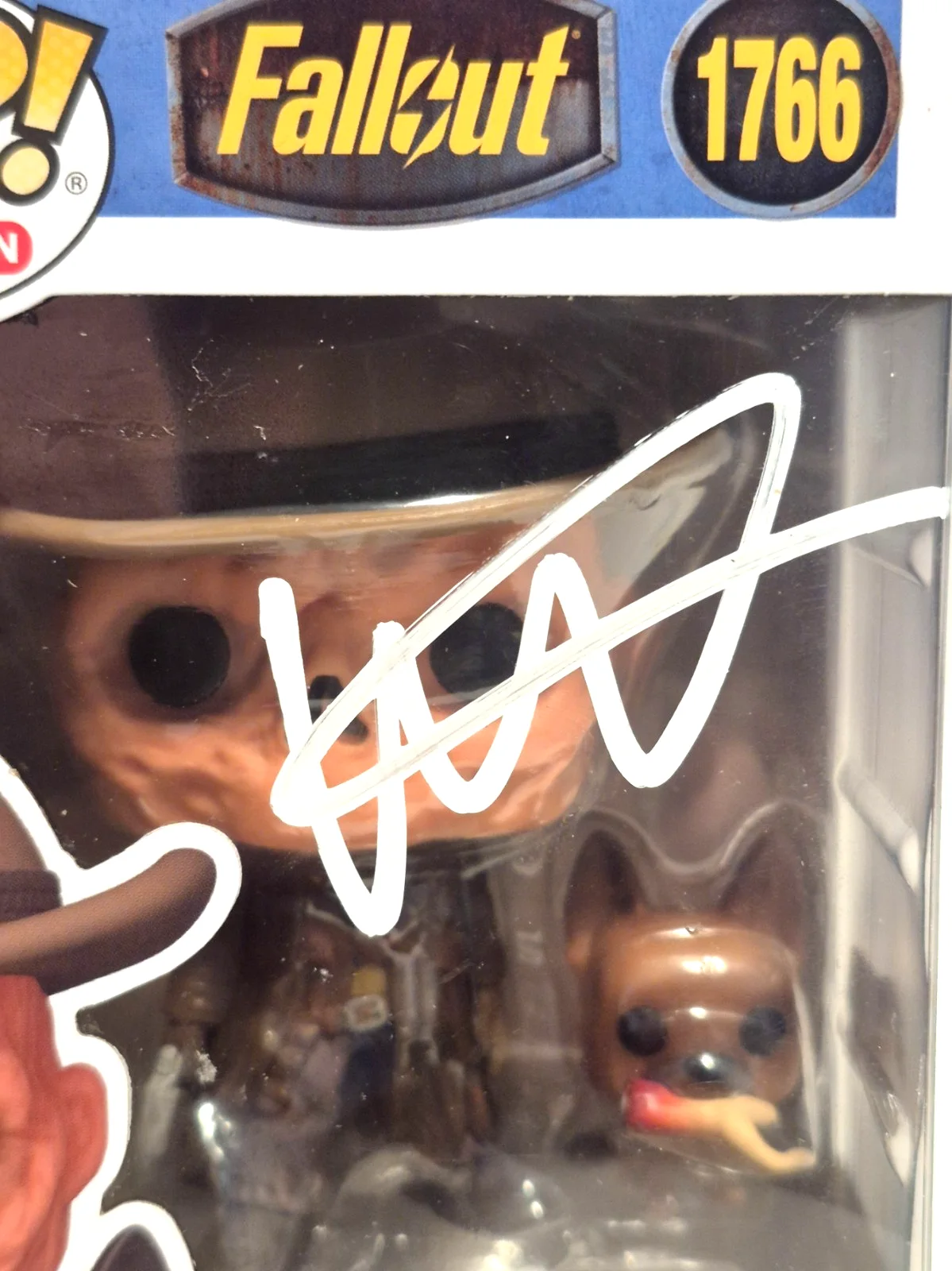 WALTON GOGGINS — WALTON GOGGINS SIGNED AUTOGRAPH FALLOUT GHOUL WITH CX404 FUNKO POP #1766 BAS COA, image 2