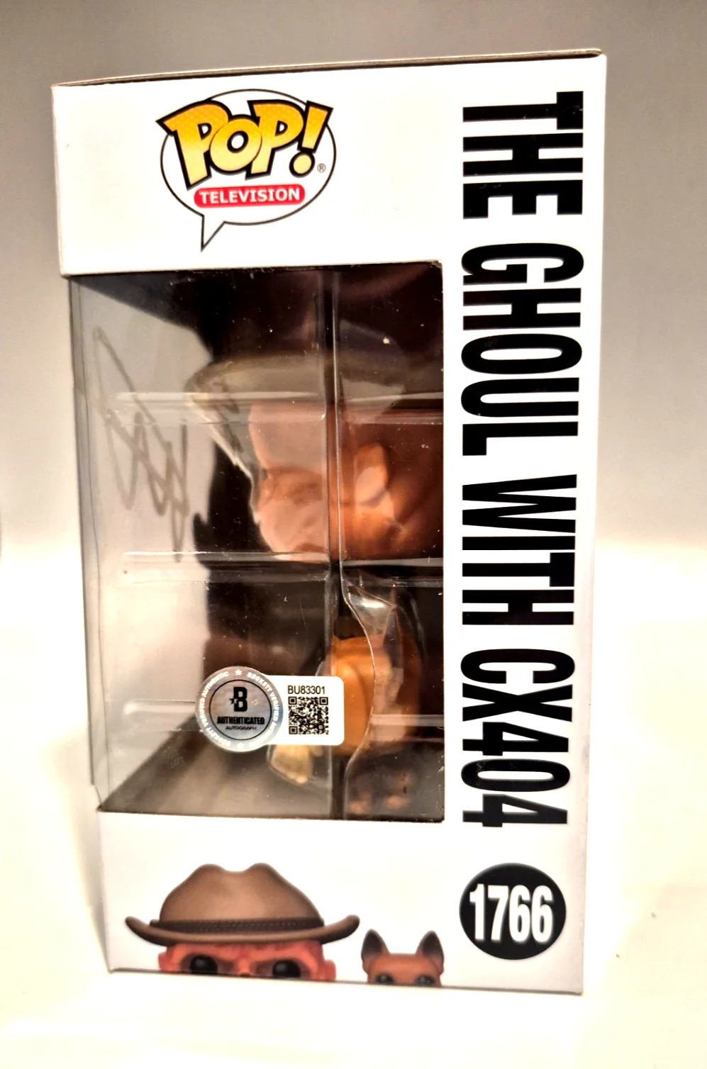 WALTON GOGGINS — WALTON GOGGINS SIGNED AUTOGRAPH FALLOUT GHOUL WITH CX404 FUNKO POP #1766 BAS COA, image 3