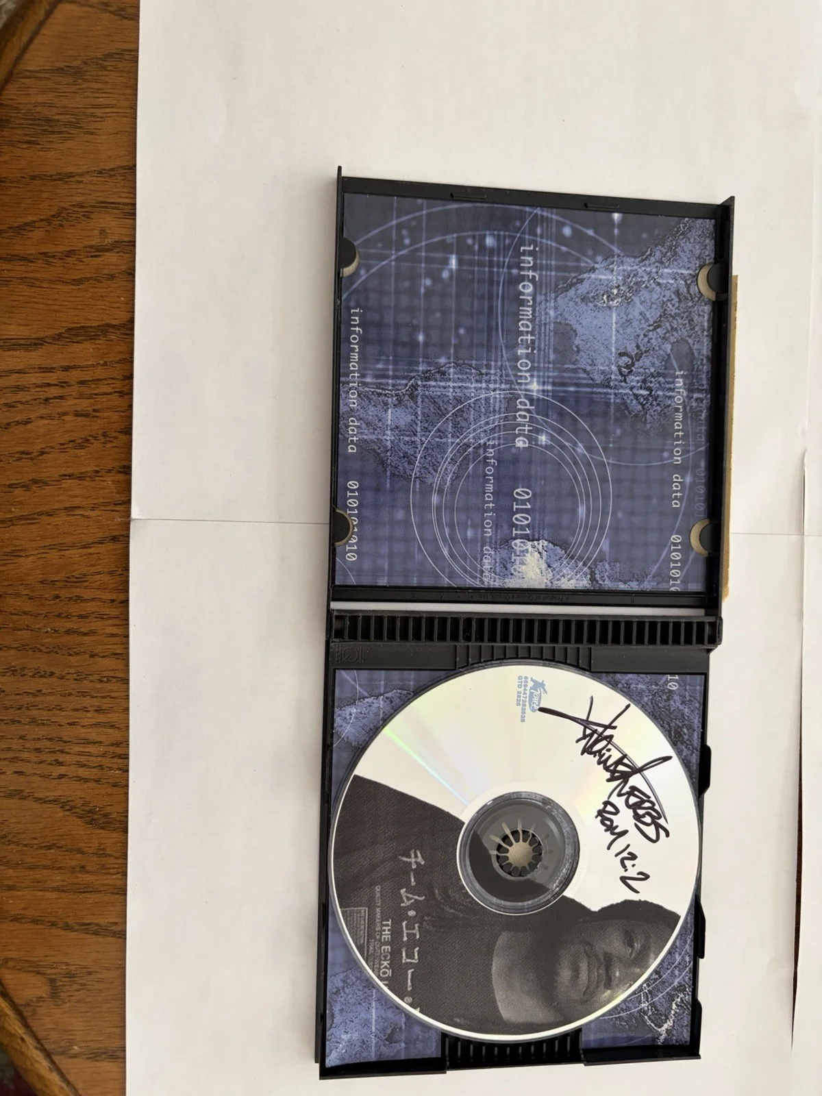Knowdaverbs The Action Figure Signed Autographed CD 2000 Gotee Records Verbs, image 4