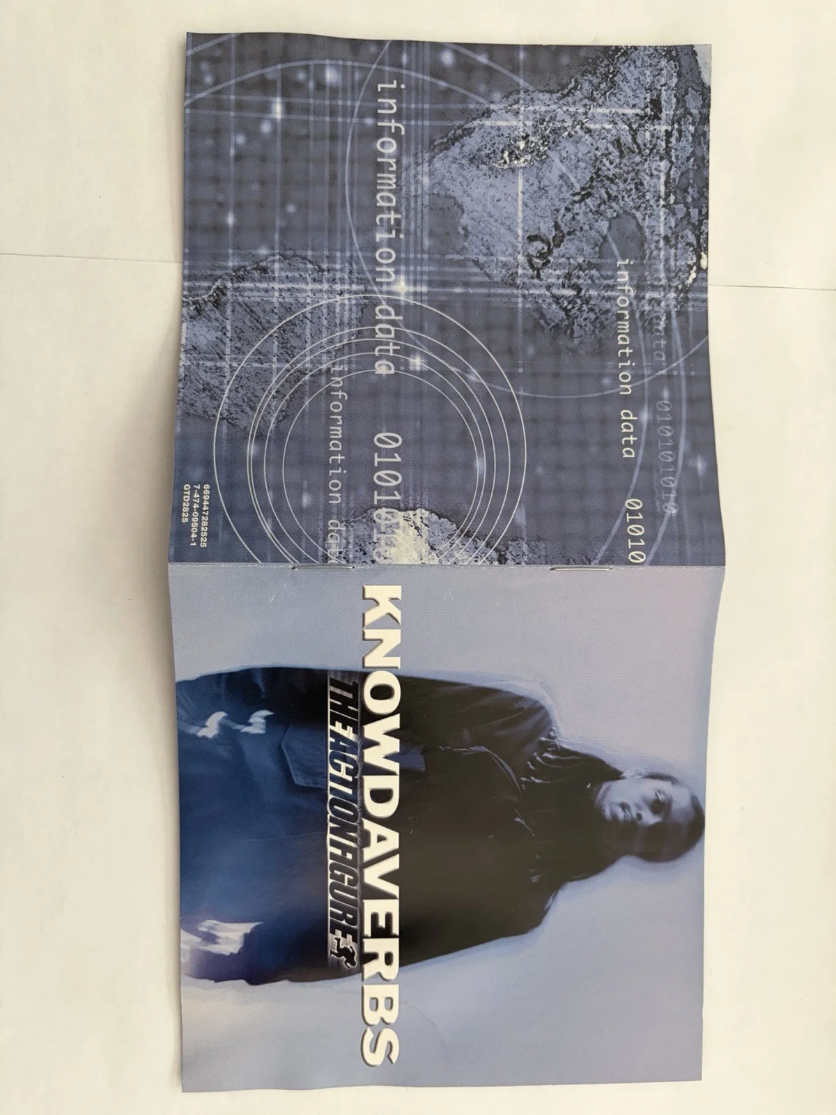 Knowdaverbs The Action Figure Signed Autographed CD 2000 Gotee Records Verbs, image 5